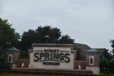 ORLANDO FL - NOV 21: 21 Orlando, Florida 'da Disney Springs, 21 Kasım 2021' de görüldüğü gibi.