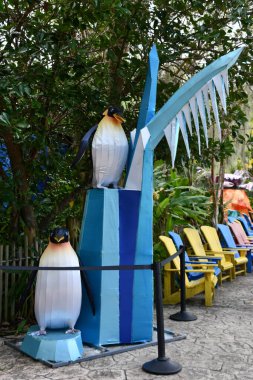 ORLANDO FL - NOV 21: Central Florida Zoo and Botanical Gardens in Orlando, Florida, as seen on Nov 21, 2021.