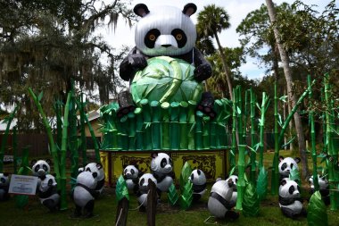 ORLANDO FL - NOV 21: Central Florida Zoo and Botanical Gardens in Orlando, Florida, as seen on Nov 21, 2021.