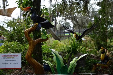 ORLANDO FL - NOV 21: Central Florida Zoo and Botanical Gardens in Orlando, Florida, as seen on Nov 21, 2021.
