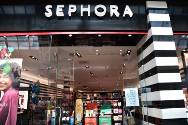 ORLANDO FL - NOV 22: Sephora store at The Mall at Millenia in Orlando, Florida, as seen on Nov 22, 2021.