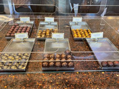 ORLANDO FL - NOV 22: Chocolate Museum and Cafe in Orlando, Florida, as seen on Nov 22, 2021.