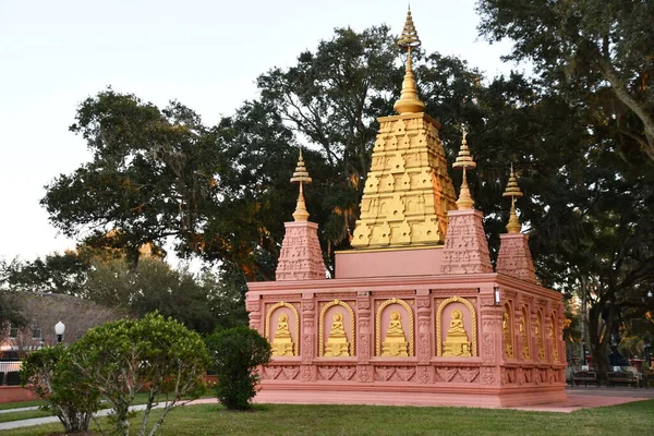 Kissimmee Nov Wat Florida Dhammaram Kissimmee Florida Seen Nov 2021 — 图库照片