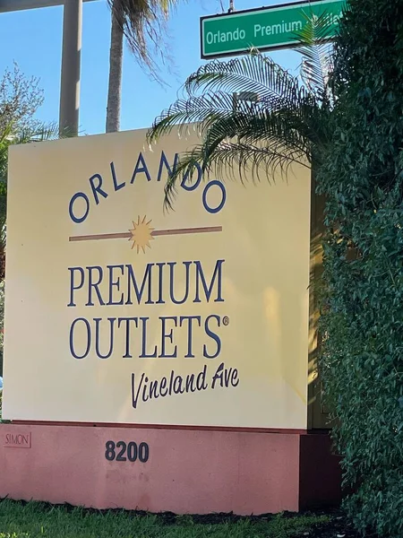 Orlando Nov Orlando Vineland Premium Outlets Florida Visto Nov 2021 — Foto de Stock