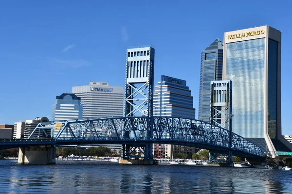 Jacksonville Nov John Alsop Bridge Also Known Main Street Bridge — Stock fotografie