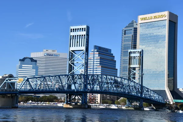 Jacksonville Nov John Alsop Bridge Also Known Main Street Bridge — Stock fotografie