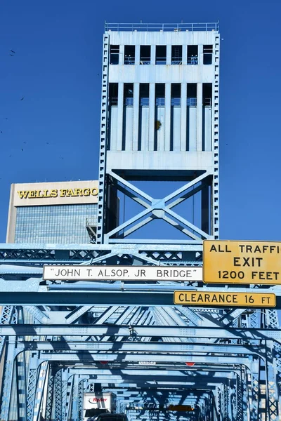 Jacksonville Nov John Alsop Bridge Also Known Main Street Bridge — Stock Photo, Image