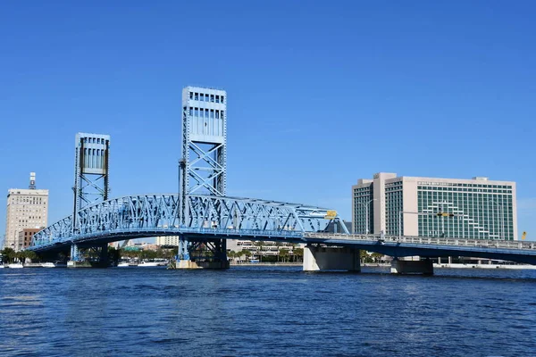 Jacksonville Nov John Alsop Bridge Επίσης Γνωστή Γέφυρα Main Street — Φωτογραφία Αρχείου