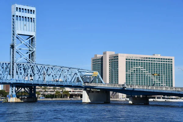 Jacksonville Nov John Alsop Bridge También Conocido Como Main Street — Foto de Stock