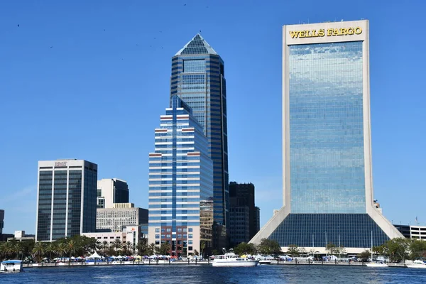 Jacksonville Nov Skyline Jacksonville Florida Seen Nov 2021 — Stock fotografie