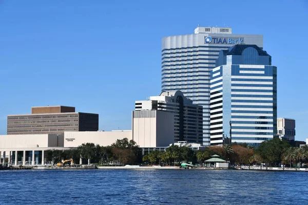 Jacksonville Nov Skyline Jacksonville Florida Seen Nov 2021 — Stock fotografie