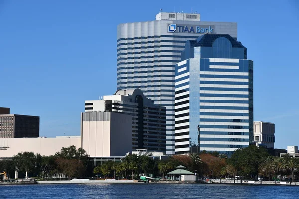 Jacksonville Nov Skyline Jacksonville Florida Seen Nov 2021 — Stock fotografie