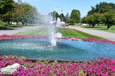 FLEETWOOD PA - SEP 4: Berks County Memorial Gardens in Fleetwood, Pennsylvania, as seen on Sep 4, 2021. 