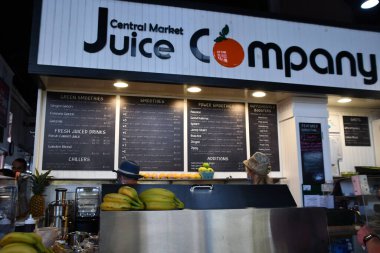 Pennsylvania 'daki Lancaster Merkez Pazarı, 4 Eylül 2021' de görüldüğü gibi..