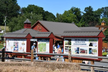 RONKS PA - SEP 4: Cherry Crest Adventure Farm in Ronks, Pennsylvania, as seen on Sep 4, 2021.