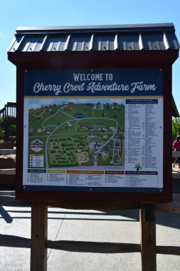RONKS PA - SEP 4: Cherry Crest Adventure Farm in Ronks, Pennsylvania, as seen on Sep 4, 2021.