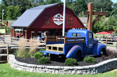 RONKS PA - SEP 4: Cherry Crest Adventure Farm in Ronks, Pennsylvania, as seen on Sep 4, 2021.