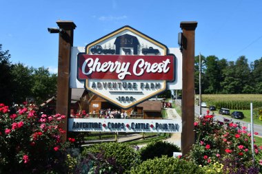RONKS PA - SEP 4: Cherry Crest Adventure Farm in Ronks, Pennsylvania, as seen on Sep 4, 2021.