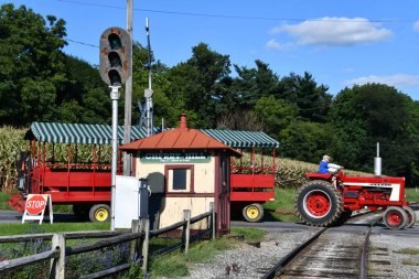 RONKS PA - SEP 4: Cherry Crest Adventure Farm in Ronks, Pennsylvania, as seen on Sep 4, 2021.