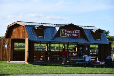 RONKS PA - SEP 4: Cherry Crest Adventure Farm in Ronks, Pennsylvania, as seen on Sep 4, 2021.