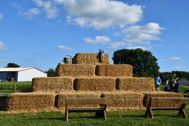 RONKS PA - SEP 4: Cherry Crest Adventure Farm in Ronks, Pennsylvania, as seen on Sep 4, 2021.