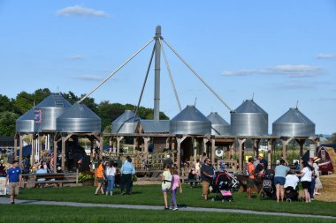 RONKS PA - SEP 4: Cherry Crest Adventure Farm in Ronks, Pennsylvania, as seen on Sep 4, 2021.