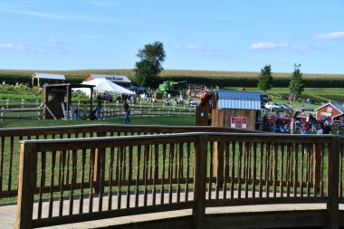 RONKS PA - SEP 4: Cherry Crest Adventure Farm in Ronks, Pennsylvania, as seen on Sep 4, 2021.