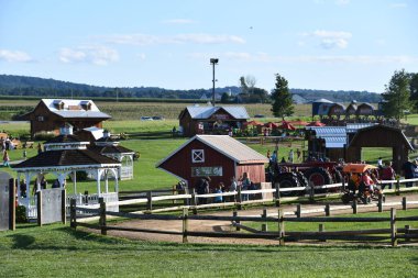 RONKS PA - SEP 4: Cherry Crest Adventure Farm in Ronks, Pennsylvania, as seen on Sep 4, 2021.