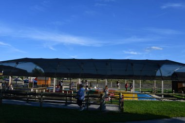 RONKS PA - SEP 4: Cherry Crest Adventure Farm in Ronks, Pennsylvania, as seen on Sep 4, 2021.