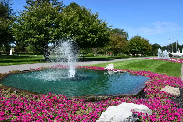 Fleetwood Sep Berks County Memorial Gardens Fleetwood Pennsylvania Seen Sep — Foto Stock