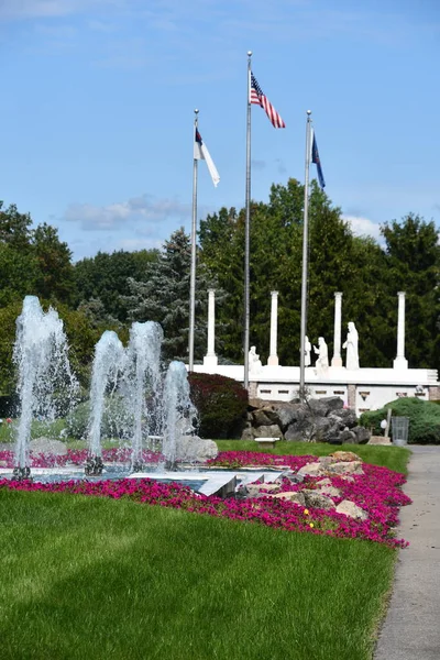 Fleetwood Sep Berks County Memorial Gardens Fleetwood Pennsylvania Seen Sep — Foto Stock