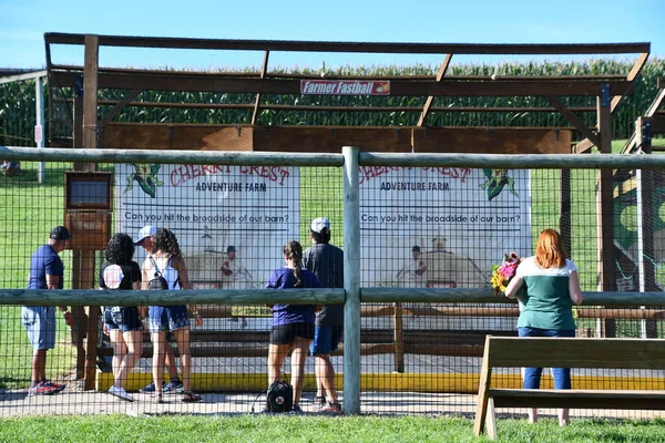 Ronks Sep Cherry Crest Adventure Farm Ronks Pennsylvania Seen Sep — Stock fotografie