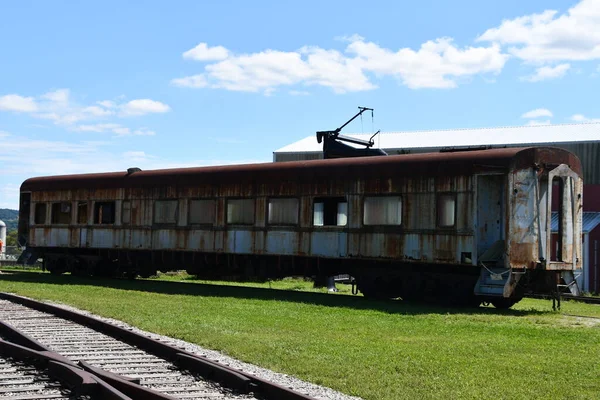 Strasburg Sep Lehigh Valley Railroad 1552 White Diamond Railroad Museum — Foto de Stock