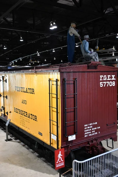 Strasburg Sep Railroad Museum Pennsylvania Strasburg Como Visto Setembro 2021 — Fotografia de Stock