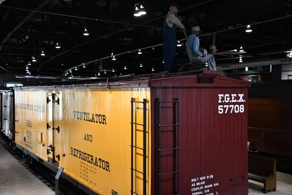 Strasburg Sep Railroad Museum Pennsylvania Strasburg Seen Sep 2021 — Stock fotografie