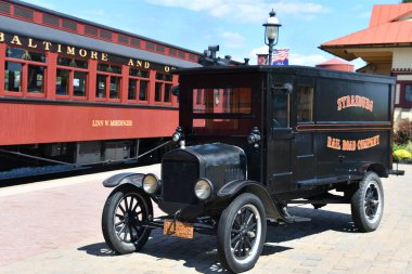 STRASBURG PA - 4. SEP Pensilvanya 'daki Strasburg Demiryolu, 4..