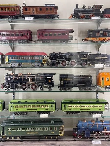 Ronks Pennsylvania Daki Ulusal Oyuncak Tren Müzesi Eylül 2021 Görüldüğü — Stok fotoğraf