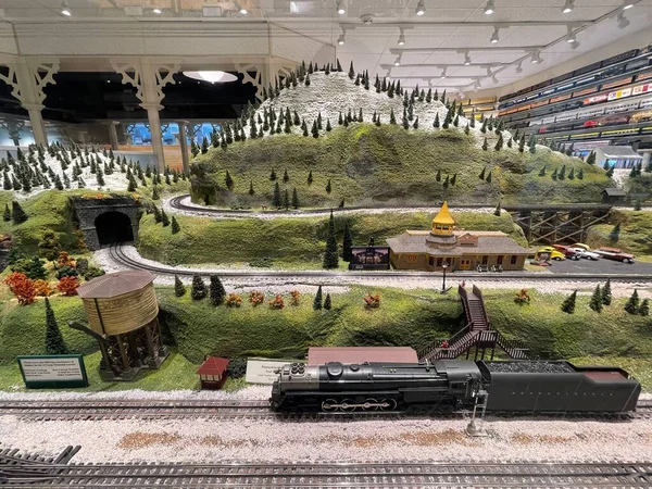 Ronks Sep National Toy Train Museum Ronks Pennsylvania Seen Sep — Stockfoto