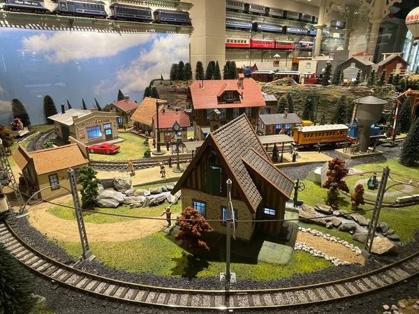 Ronks Sep National Toy Train Museum Ronks Pennsylvania Seen Sep — Stock Photo, Image