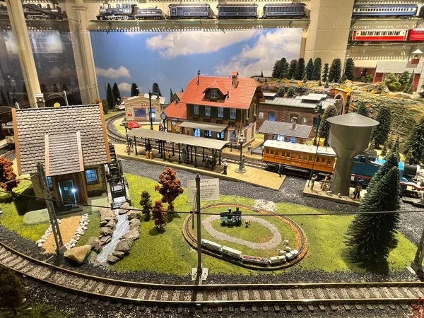 Ronks Sep National Toy Train Museum Ronks Pennsylvania Seen Sep — Stock fotografie