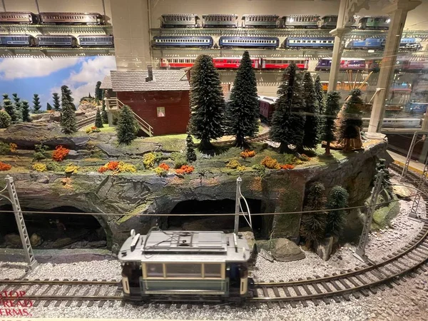 Ronks Sep National Toy Train Museum Ronks Pennsylvania Amint 2021 — Stock Fotó