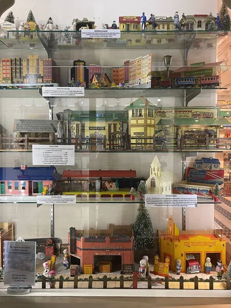 Ronks Sep National Toy Train Museum Ронксі Штат Пенсильванія Показано — стокове фото