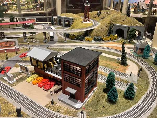 Ronks Sep National Toy Train Museum Ronks Pennsylvania Seen Sep — Stock Photo, Image