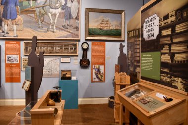 FAIRFIELD CT - JUL 30: Fairfield Museum and History Center in Fairfield, Connecticut, as seen on July 30, 2022.