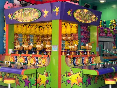 LANGHORNE, PA - JUN 5: Sesame Place in Langhorne, Pennsylvania, on Jun 5, 2022. The park includes a variety of rides, shows, and water attractions suited to young children.