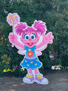 LANGHORNE, PA - JUN 5: Sesame Place in Langhorne, Pennsylvania, on Jun 5, 2022. The park includes a variety of rides, shows, and water attractions suited to young children.
