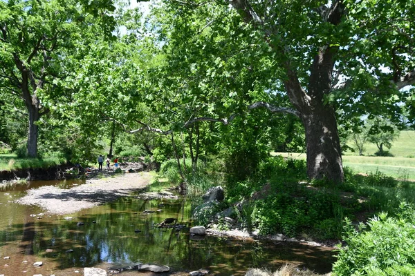 Lambertville Apr 2022年4月6日に見られるように ニュージャージー州ランバートビルのHowell Living History Farm — ストック写真