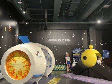 FORT LAUDERDALE FL - AUG 6: Museum of Discovery and Science in Fort Lauderdale, Florida, as seen on Aug 6, 2022.