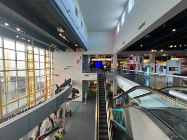 FORT LAUDERDALE FL - AUG 6: Museum of Discovery and Science in Fort Lauderdale, Florida, as seen on Aug 6, 2022.