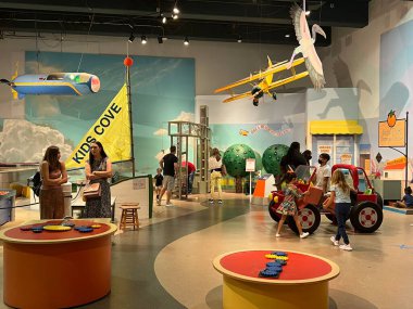 FORT LAUDERDALE FL - AUG 6: Museum of Discovery and Science in Fort Lauderdale, Florida, as seen on Aug 6, 2022.